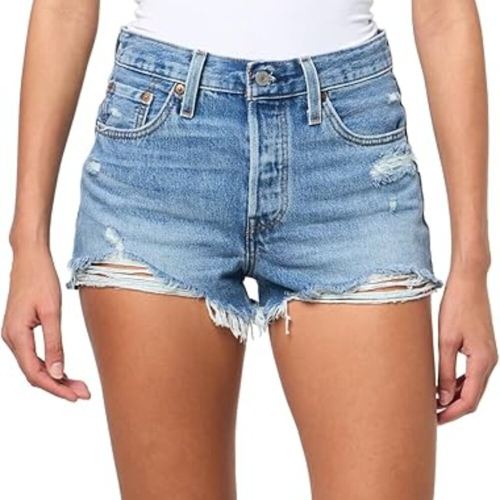 Levis' Womens 501 Original Denim Shorts Size 31